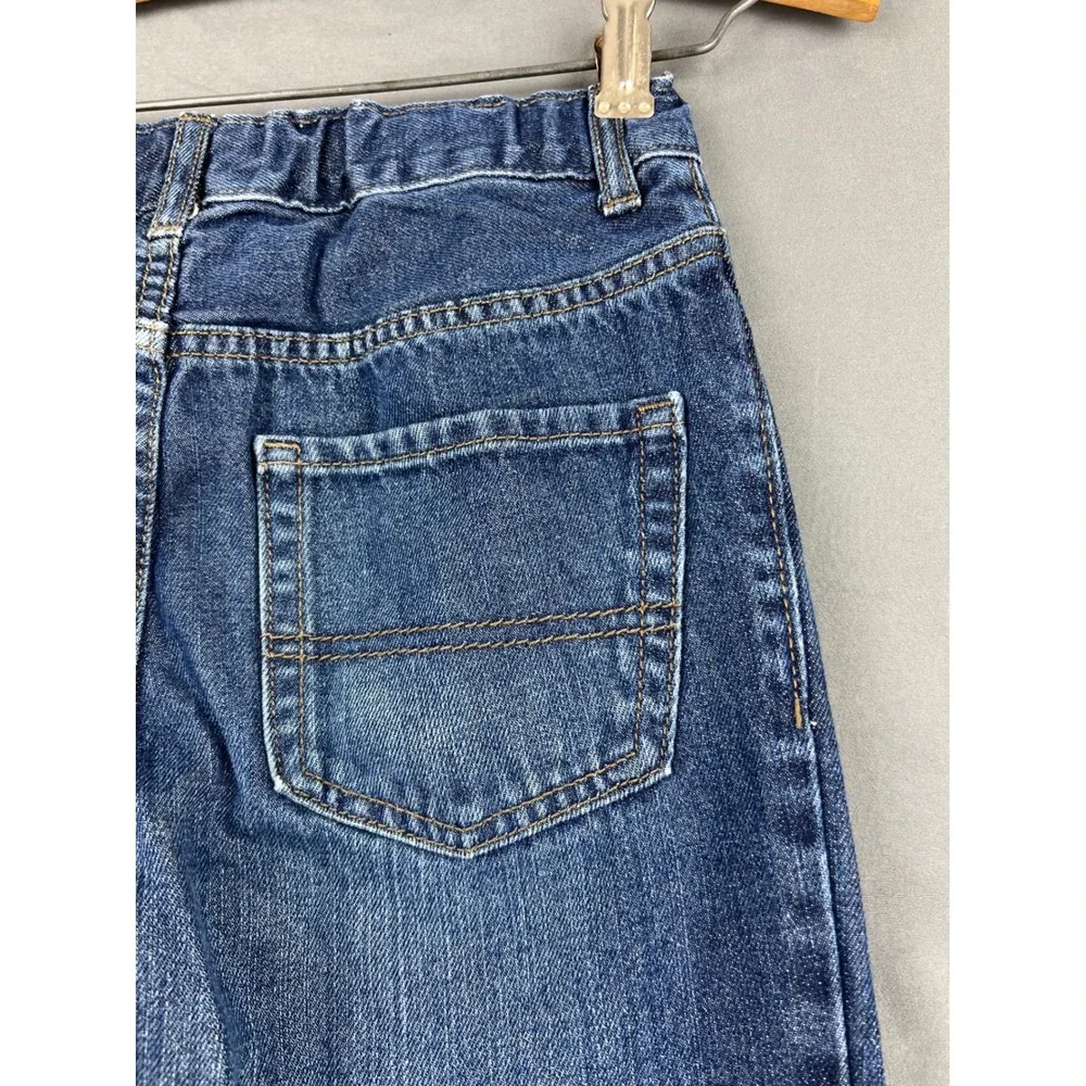 The Children's Place Straight Jeans Kids Size 10 Medium Wash Blue Cotton Denim